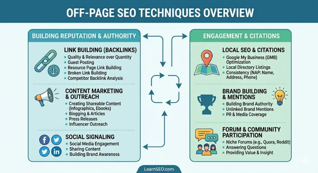 off-page SEO techniques overview