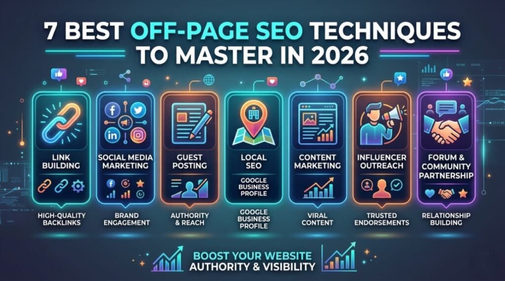 7 Best Off-Page SEO Techniques to Master in 2026